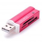 Adaptador USB para MicroSD/MMC/M2/MS/TF/SDHC